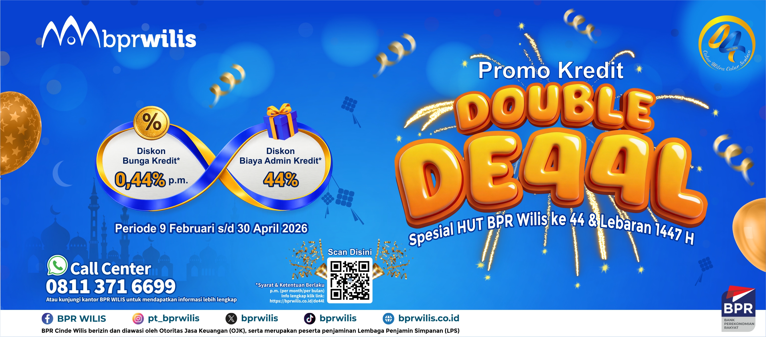 Promo Kredit DOUBLE DE44L