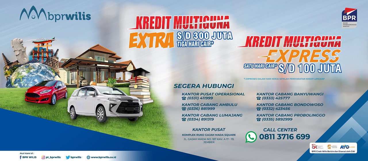 Kredit Multiguna Express dan Extra 2023