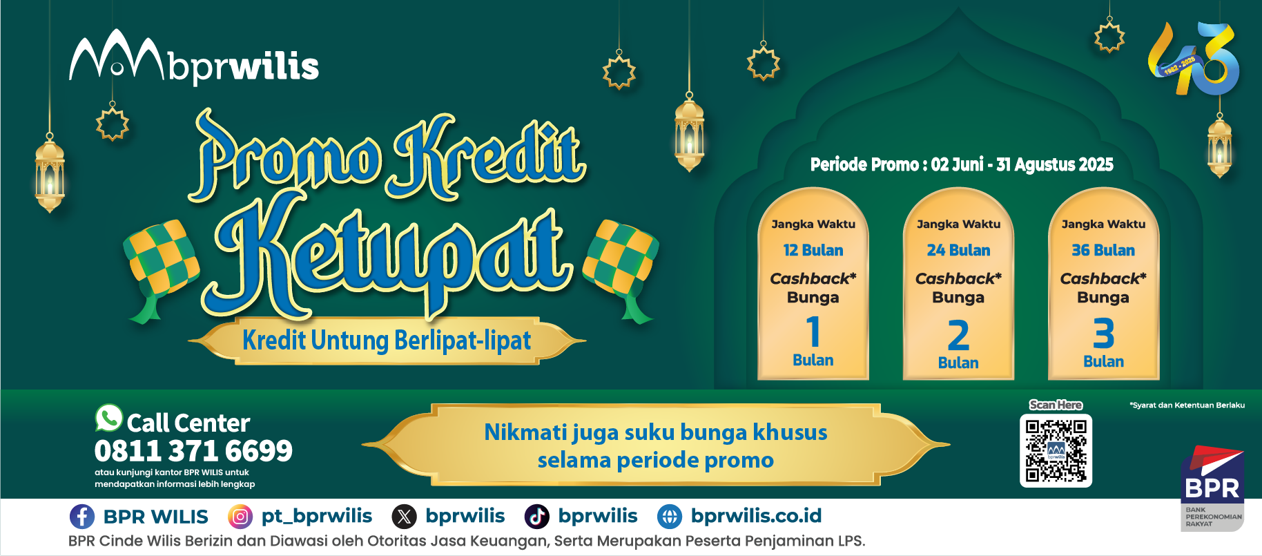 Promo Kredit Ketupat (Kredit Untung Berlipat-lipat)