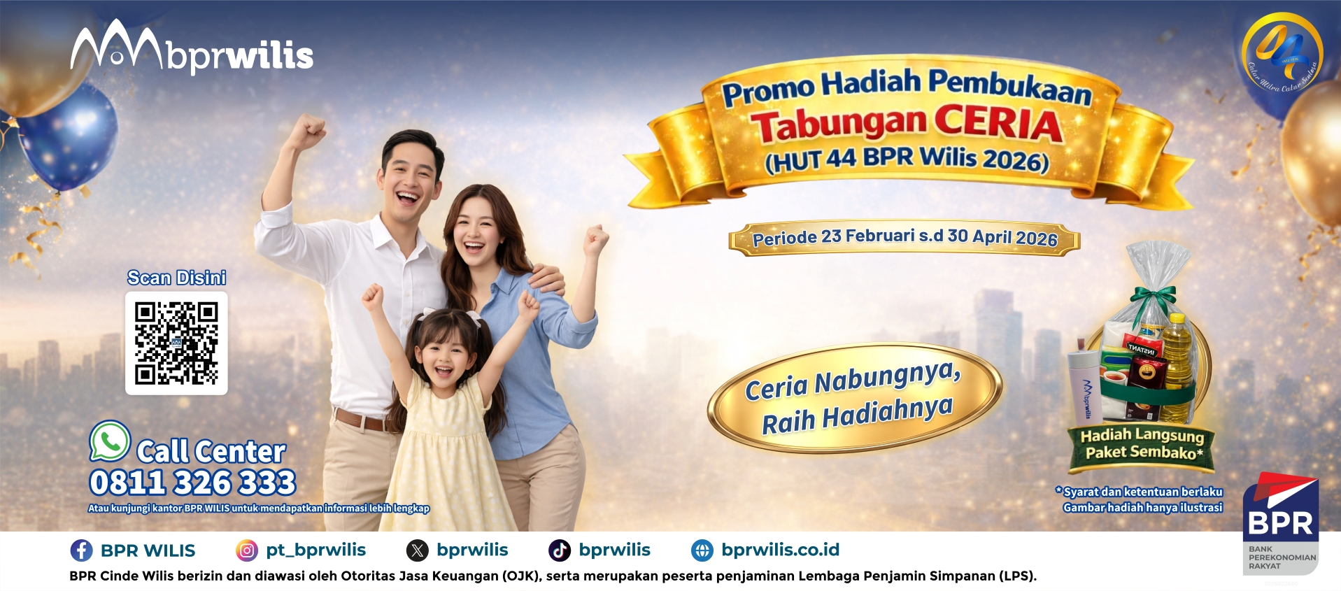 Promo Hadiah Pembukaan Tabungan CERIA