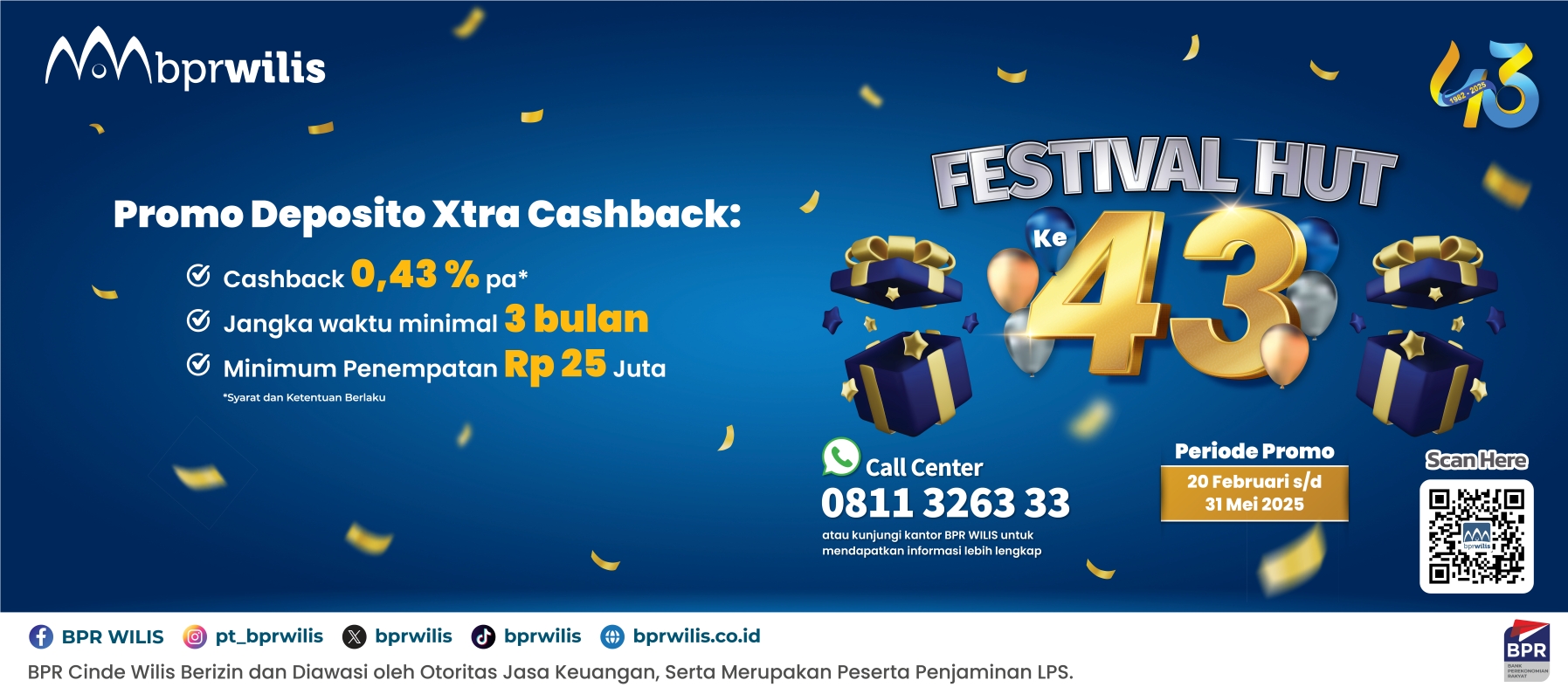 Promo Deposito Xtra Cashback