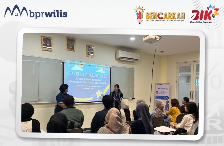 Literasi Keuangan BPR Wilis Bersama Mahasiswa FISIP Universitas 17 Agustus 1945 Surabaya 21 Oktober 2025