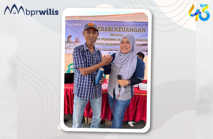 Acara Literasi Keuangan BPR Wilis Kepada Gapoklahsar Bina Lestari Muncar Bersama Mobil Literasi OJK SiMolek di Cabang Banyuwangi - Kamis ,17 April 2025 (5)
