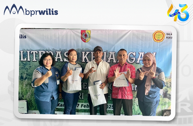 Acara Literasi Keuangan BPR Wilis Cabang Ambulu  Bersama Gapoktan Betiri Indah, Desa Curah Nongko -  Kamis, 27 Februari 2025 (1)