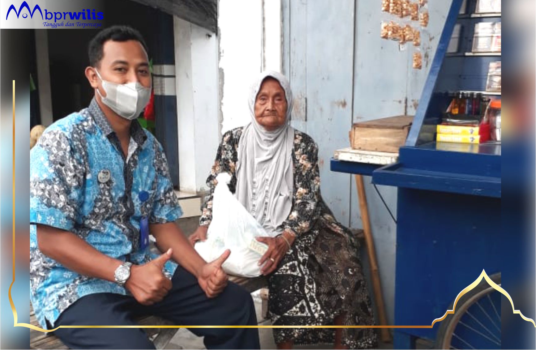 Pembagian zakat Idul Fitri 1443H Kantor Cabang Lumajang