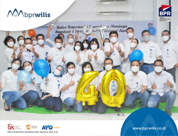 Foto Bersama HUT ke-40 BPR Wilis