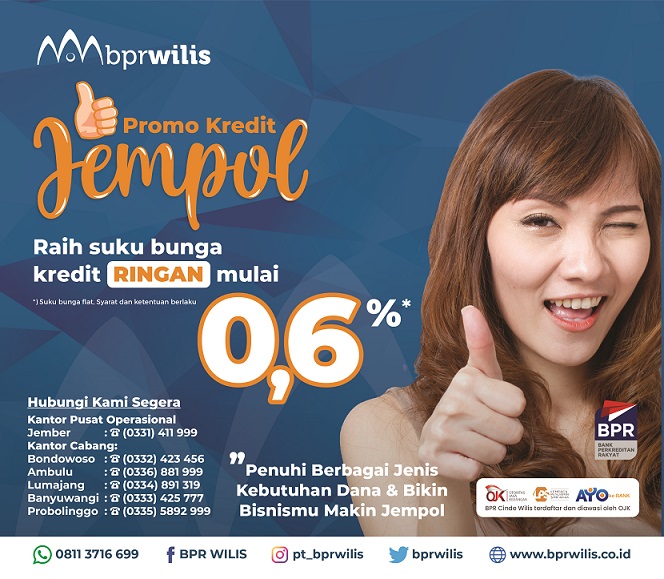  Promo Kredit Jempol BPR Wilis