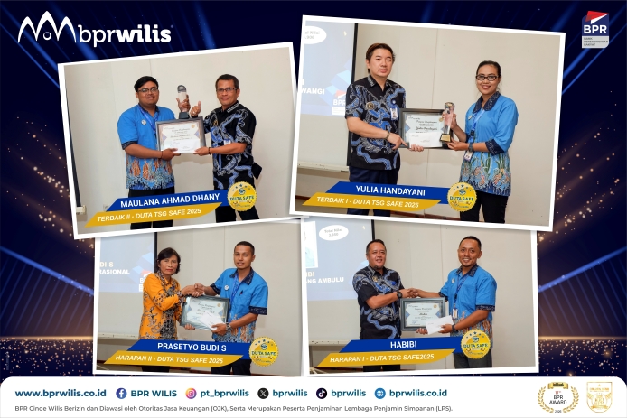 Penyerahan Piagam Kepada Pemenang DUTA TSG SAFE 2025