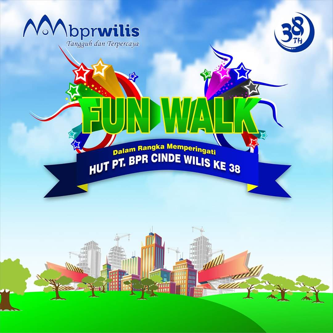 Fun Walk 38 Tahun BPR Cinde Wilis