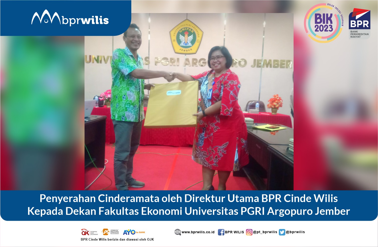 Literasi Keuangan Bersama FE Universitas Argopuro Jember