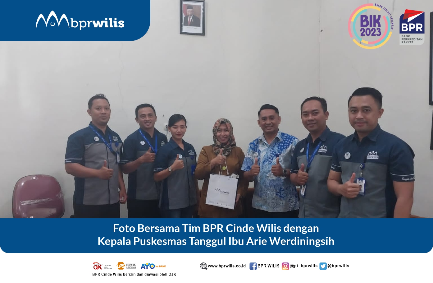 Literasi Keuangan Bersama Puskesmas Tanggul
