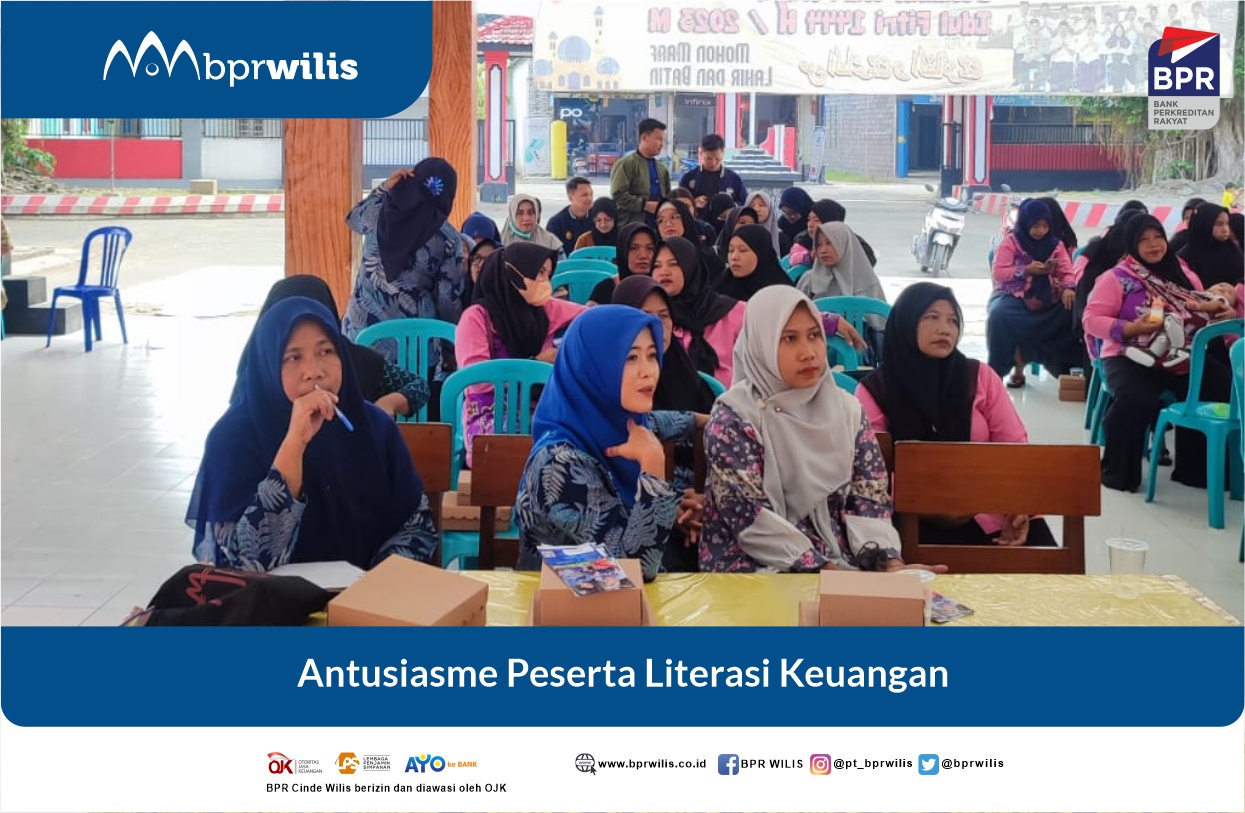 Kegiatan Literasi Keuangan BPR Wilis Bersama Ibu PKK Desa Wringintelu, Puger, Kab. Jember