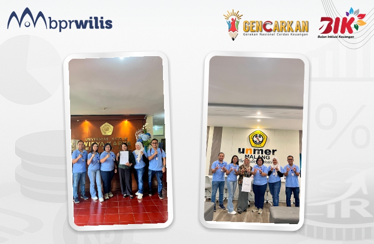 BPR Wilis Goes To Campus Universitas Katolik Widya Karya & Universitas Merdeka Malang