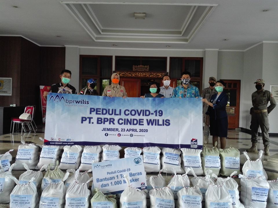 BPR Wilis Peduli Penanganan Covid-19