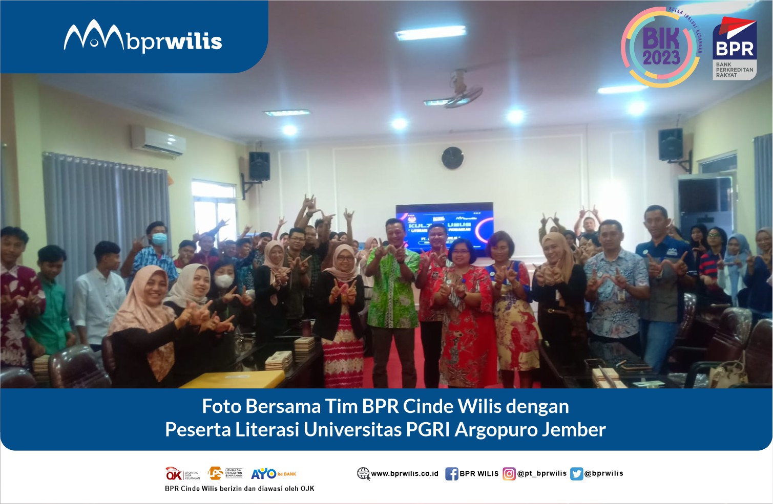 Literasi Keuangan Bersama FE Universitas Argopuro Jember