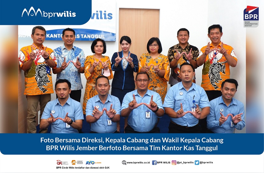 Foto Bersama Direksi & Tim Kantor Kas Tanggul