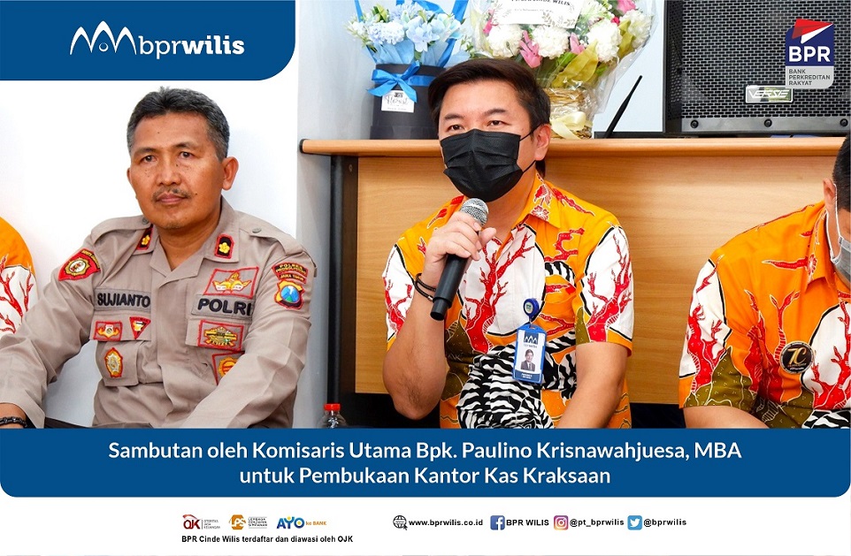 Sambutan Komisaris Utama BPR Wilis