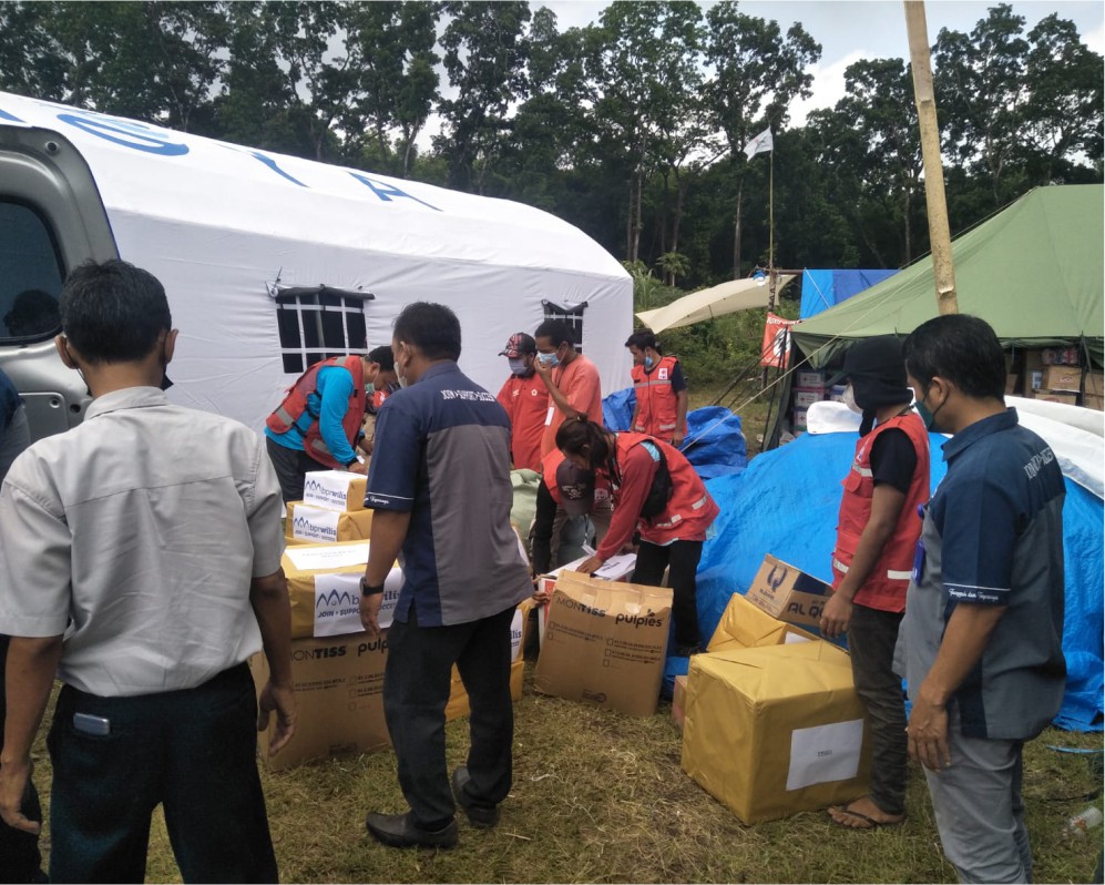 BPR Wilis Peduli Korban Erupsi Semeru