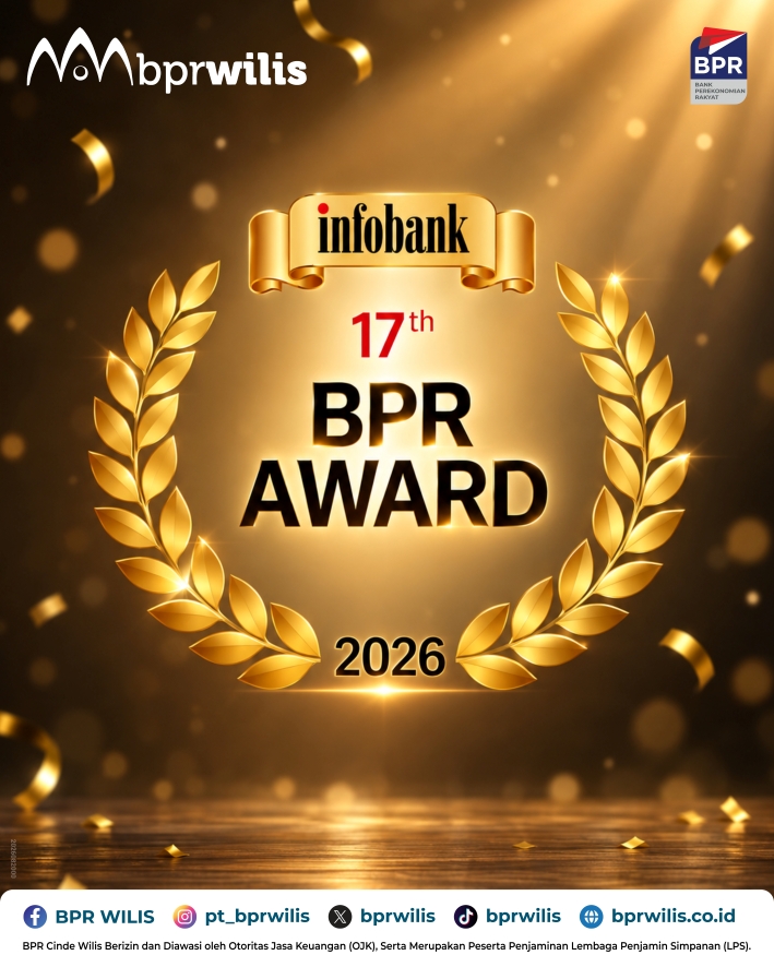 BPR Cinde Wilis Menerima Penghargaan BPR Award 2026 dan Golden Award