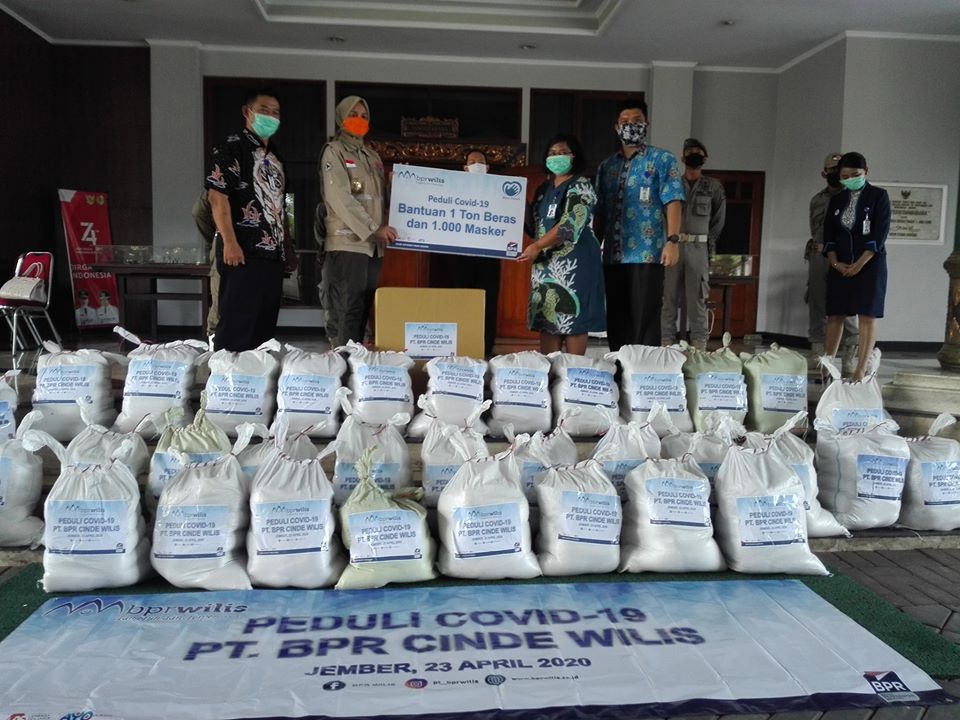 BPR Wilis Peduli Penanganan Covid-19