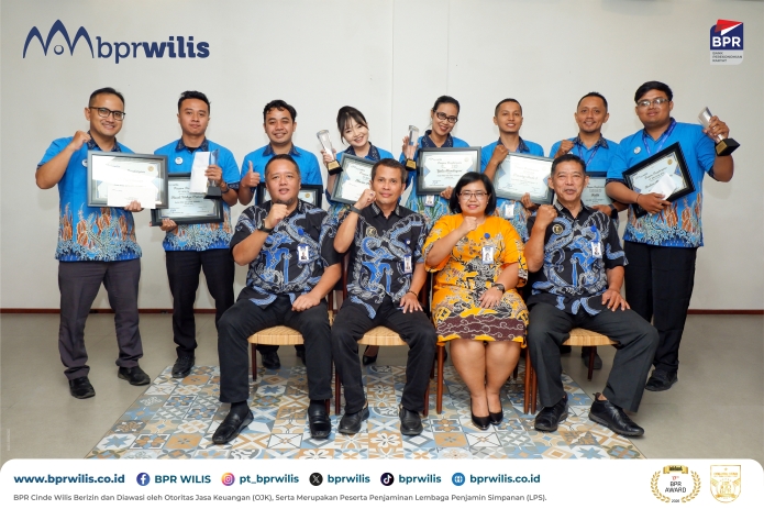 Pemenang Duta SIG CARE & TSG SAFE 2025 Bersama Direksi BPR Wilis