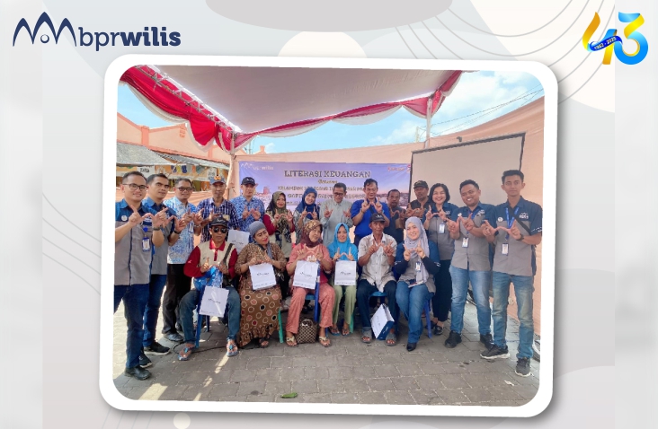 Acara Literasi Keuangan BPR Wilis Kepada Gapoklahsar Bina Lestari Muncar Bersama Mobil Literasi OJK SiMolek di Cabang Banyuwangi - Kamis ,17 April 2025 (1)